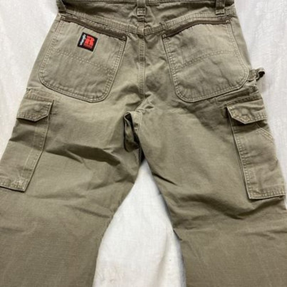 Pants Wrangler Mens Workwear Carpenter Pants Ripstop 48 x 32 or 38 x 34 Canvas